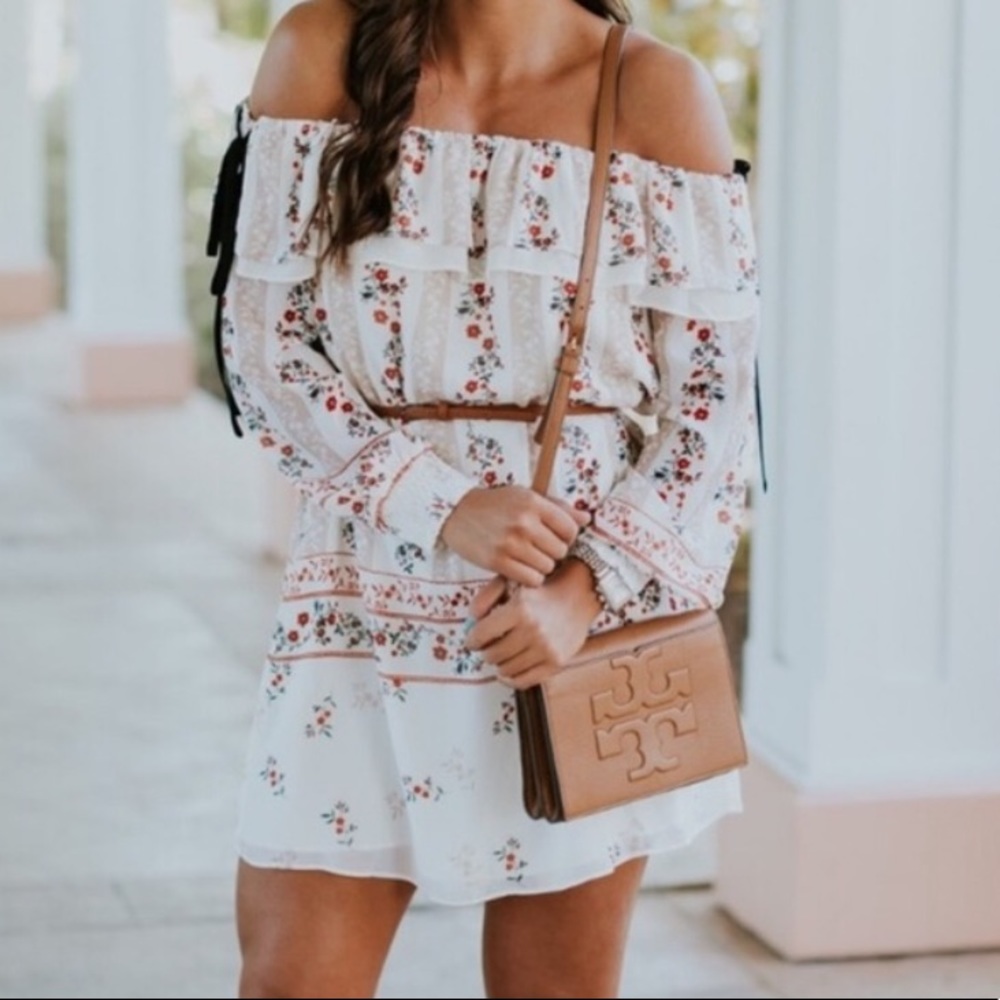 Endless Rose Off The Shoulder Floral Dress